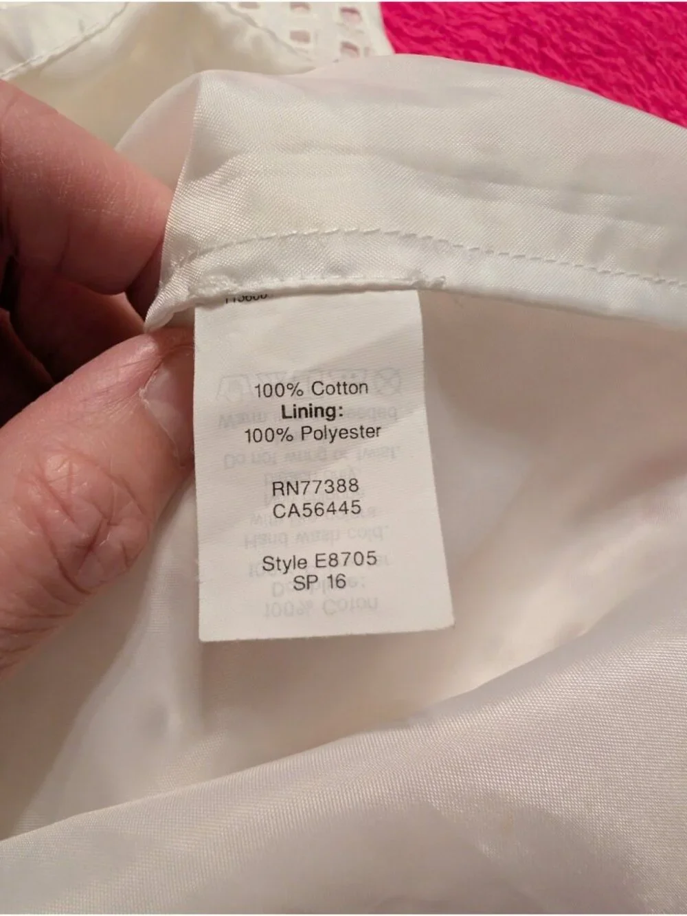 J.Crew White Cotton Eyelet Sleeveless Top 0 Mock Neck Back Zip Shell Blouse